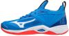 Mizuno Wave momentum 2 French blue/White/Ignition red online kopen
