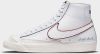 Nike Blazer Mid '77 Herenschoen White/Noble Green/Metallic Silver/University Red Heren online kopen