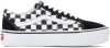 VANS Checkerboard Old Skool Platform sneaker met su&#xE8;de details online kopen