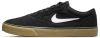 Nike SB Chron 2 Skateschoen Black/Black/Gum Light Brown/White Heren online kopen