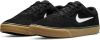 Nike SB Chron 2 Skateschoen Black/Black/Gum Light Brown/White Heren online kopen