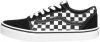 Vans Ward Checkered Sneakers , Zwart, Heren online kopen