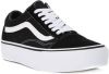 VANS Checkerboard Old Skool Platform sneaker met su&#xE8;de details online kopen