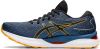 ASICS gel nimbus 24 hardloopschoenen blauw/oranje heren online kopen