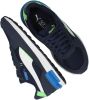 PUMA Graviton Sneakers Kids Donkerblauw Wit Groen online kopen