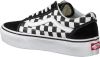 VANS Checkerboard Old Skool Platform sneaker met su&#xE8;de details online kopen