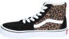 Vans Zwartee Sneakers SK8 Hi Leopard online kopen