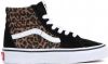 Vans Zwartee Sneakers SK8 Hi Leopard online kopen