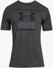 Under Armour T shirt voor heren GL Foundation met korte mouwen Charcoal Medium Heather/Graphite/Zwart online kopen