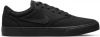 Nike SB Chron 2 Canvas Skateschoen Black/Black/Black Heren online kopen